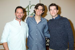 Nick Kroll, Alex Timbers, John Mulaney @ BroadwayWorld Nick Kroll, Alex Timbers, John Mulaney Photo