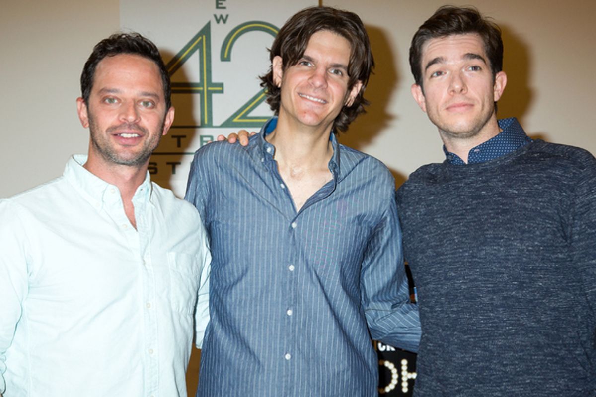 Nick Kroll, Alex Timbers, John Mulaney at 