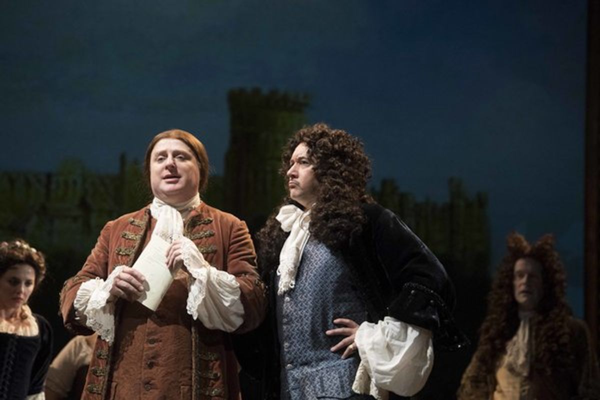 Cornelius Booth and Mark Hadfield at 