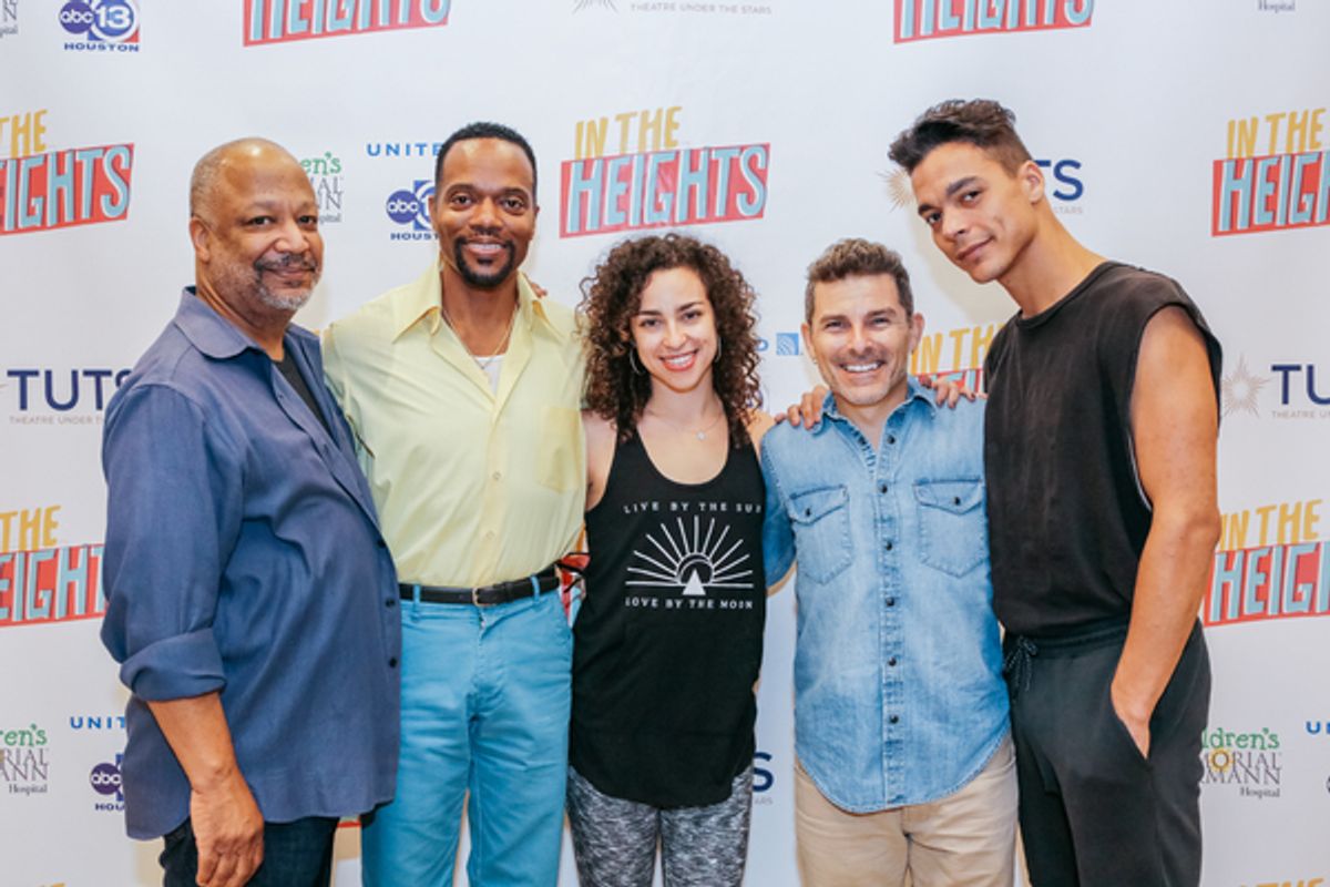 Sheldon Epps, Darryl Archilbald, Rebecca Kritzer, Nick DeGruccio, and Jose-Luis Lopez at 