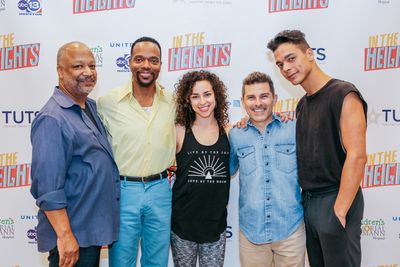 Sheldon Epps, Darryl Archilbald, Rebecca Kritzer, Nick DeGruccio, and Jose-Luis Lopez Photo