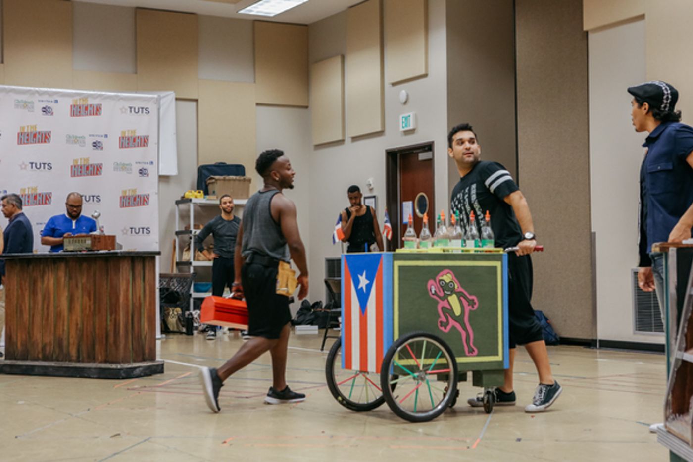 Photo Flash: In Rehearsal for Starry IN THE HEIGHTS at Theatre Under The Stars Image