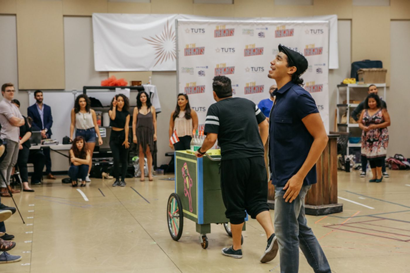 Photo Flash: In Rehearsal for Starry IN THE HEIGHTS at Theatre Under The Stars Image