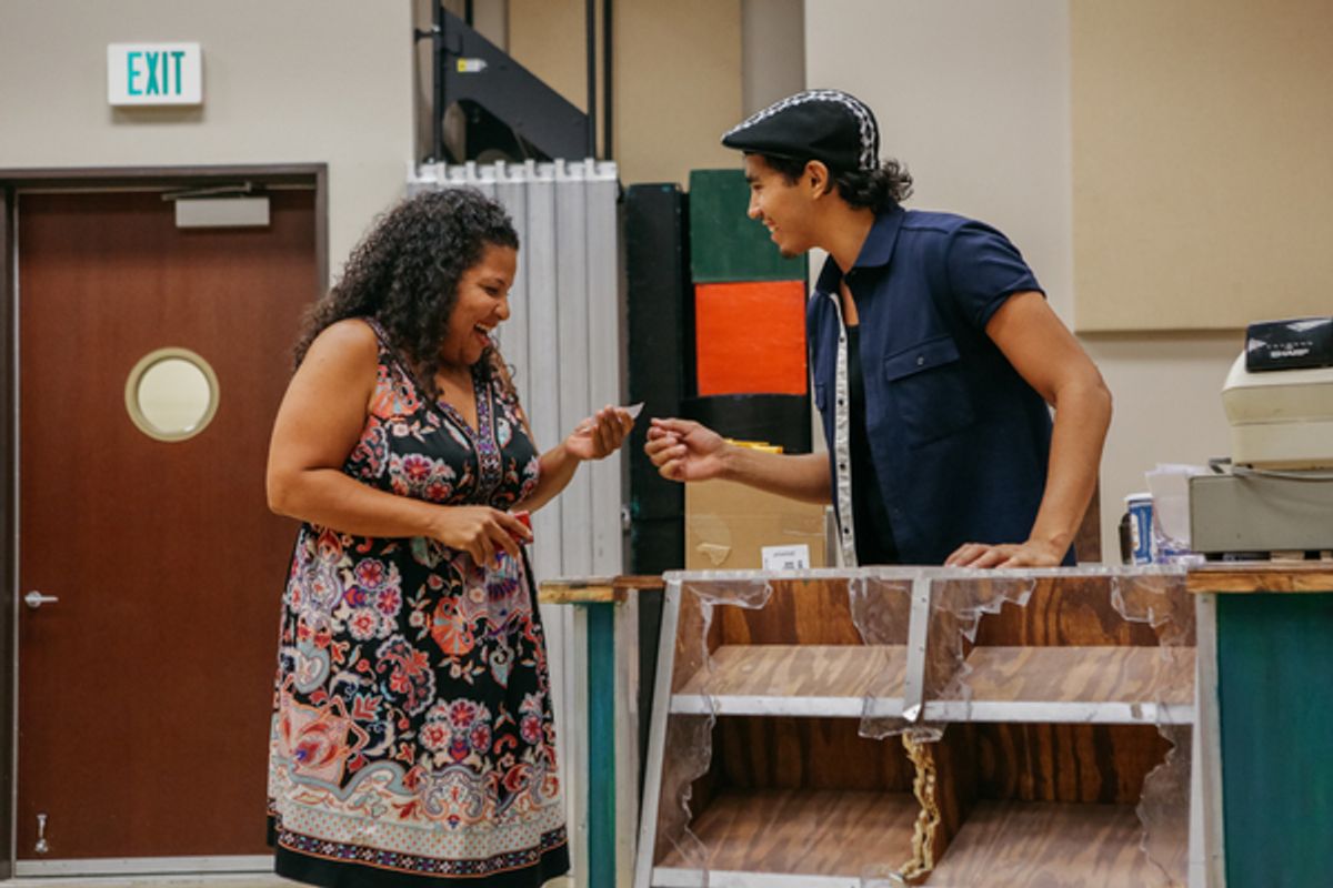 Anthony Lee Medina and Rayanne Gonzales at 