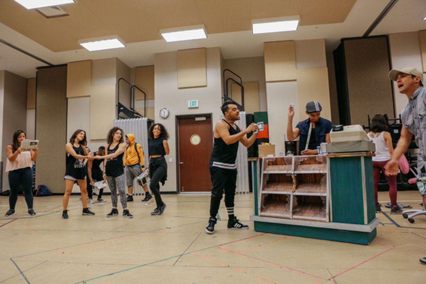 Photo Flash: In Rehearsal for Starry IN THE HEIGHTS at Theatre Under The Stars Image