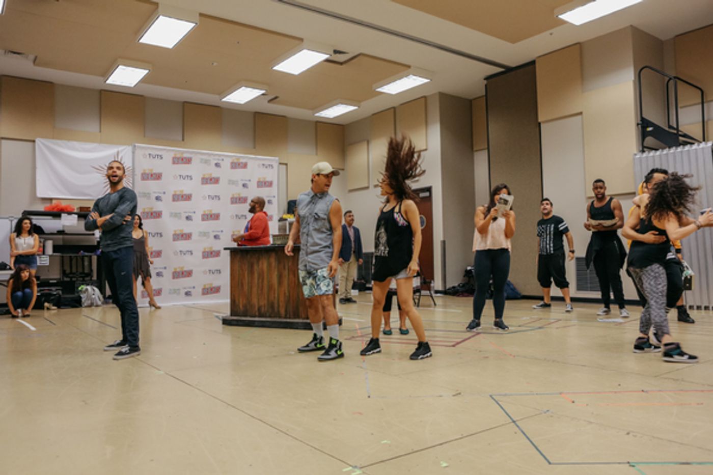 Photo Flash: In Rehearsal for Starry IN THE HEIGHTS at Theatre Under The Stars Image