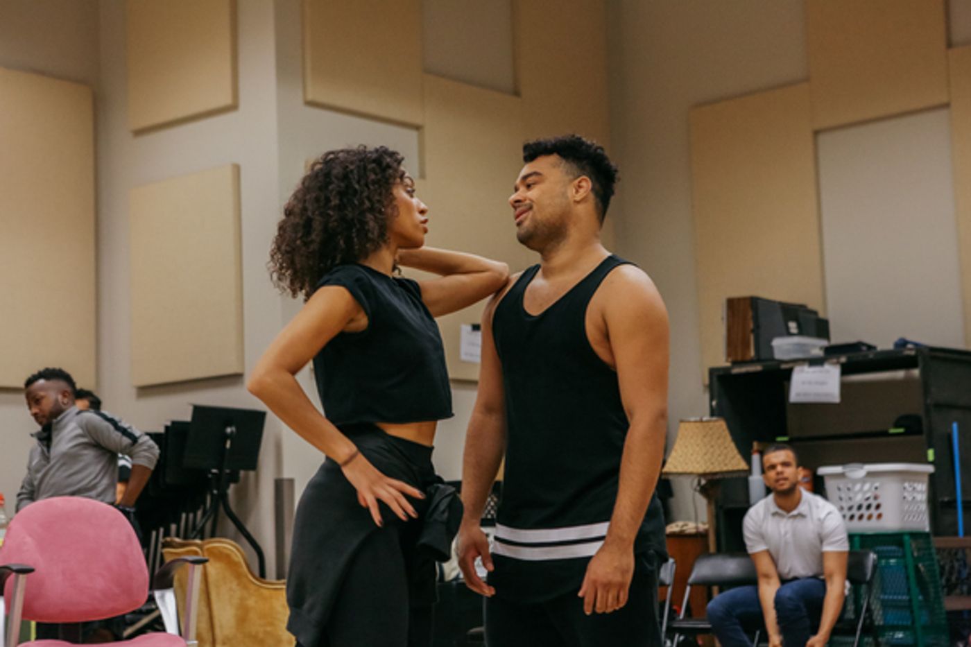Photo Flash: In Rehearsal for Starry IN THE HEIGHTS at Theatre Under The Stars Image