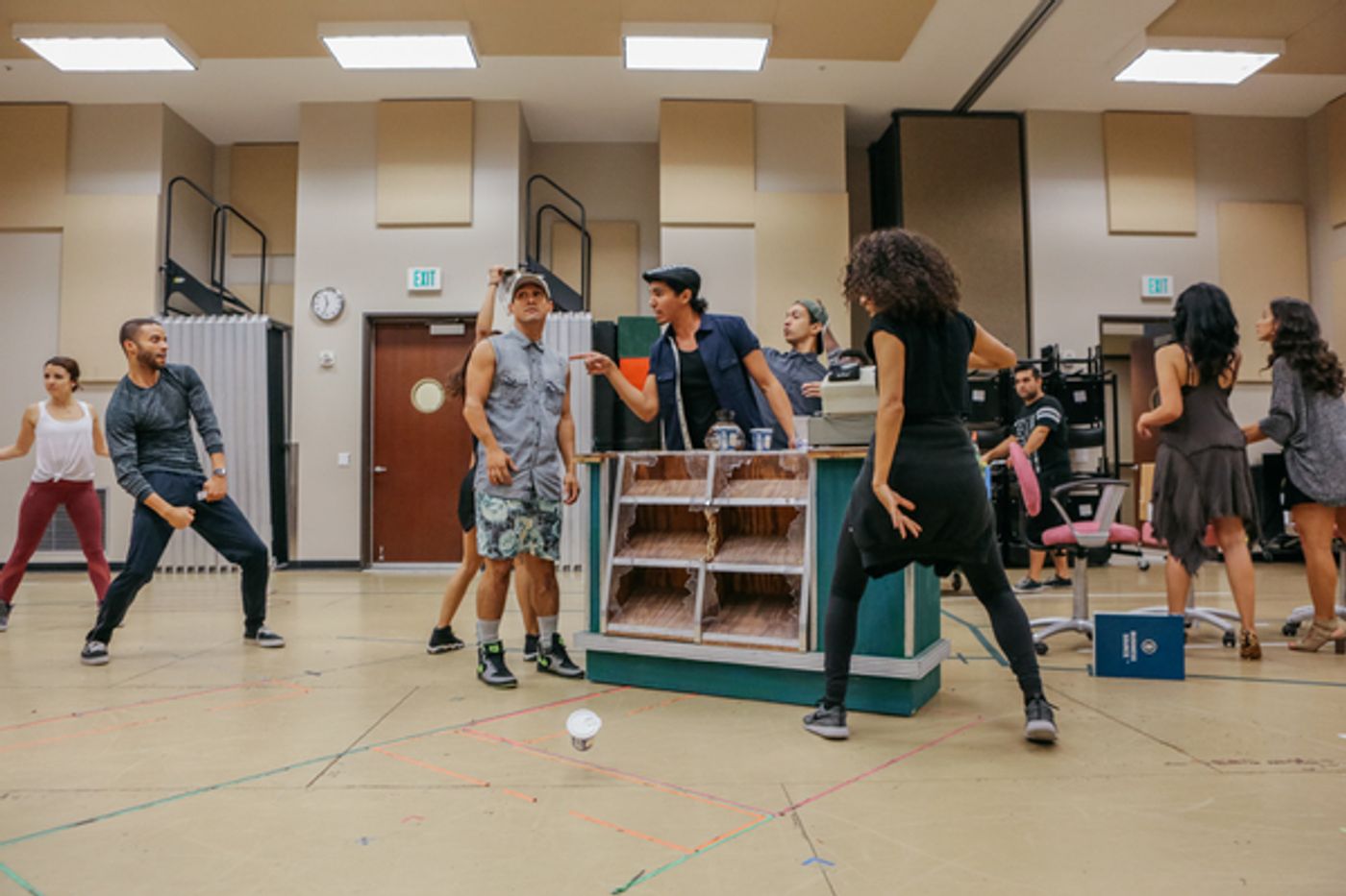 Photo Flash: In Rehearsal for Starry IN THE HEIGHTS at Theatre Under The Stars Image