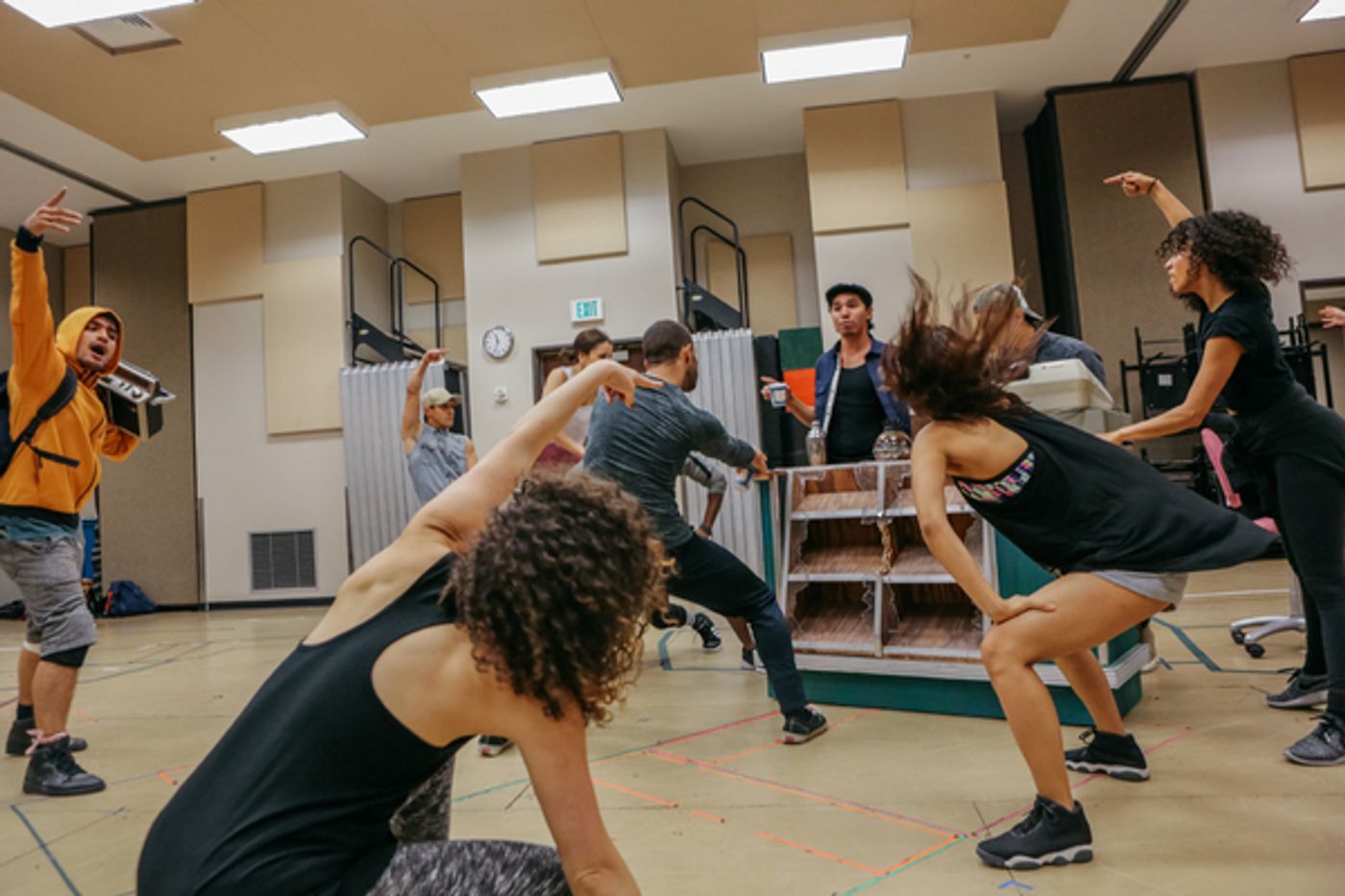 Photo Flash: In Rehearsal for Starry IN THE HEIGHTS at Theatre Under The Stars Image