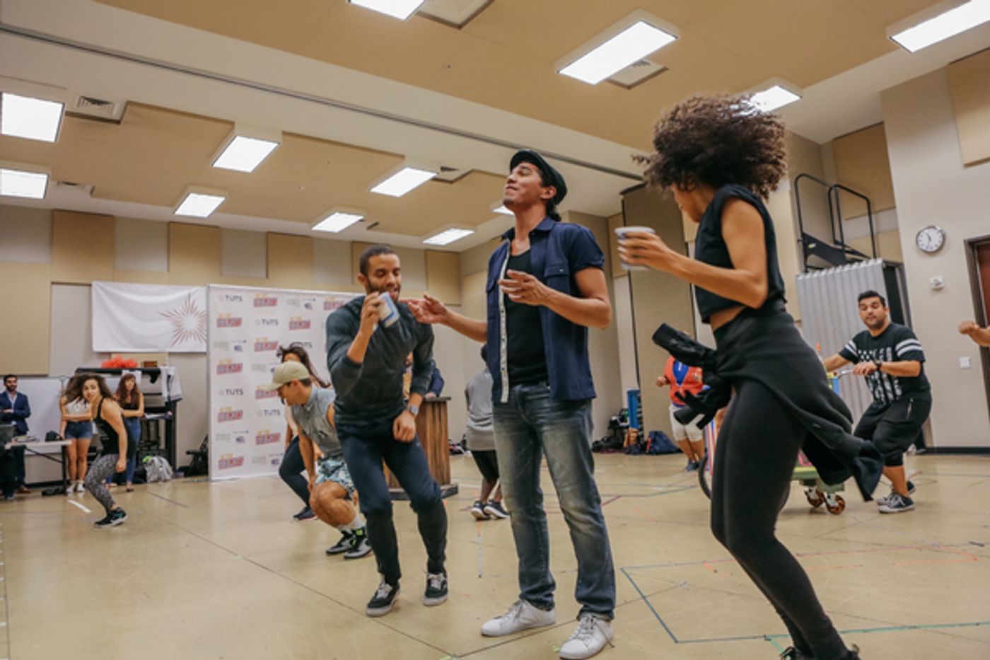 Photo Flash: In Rehearsal for Starry IN THE HEIGHTS at Theatre Under The Stars Image