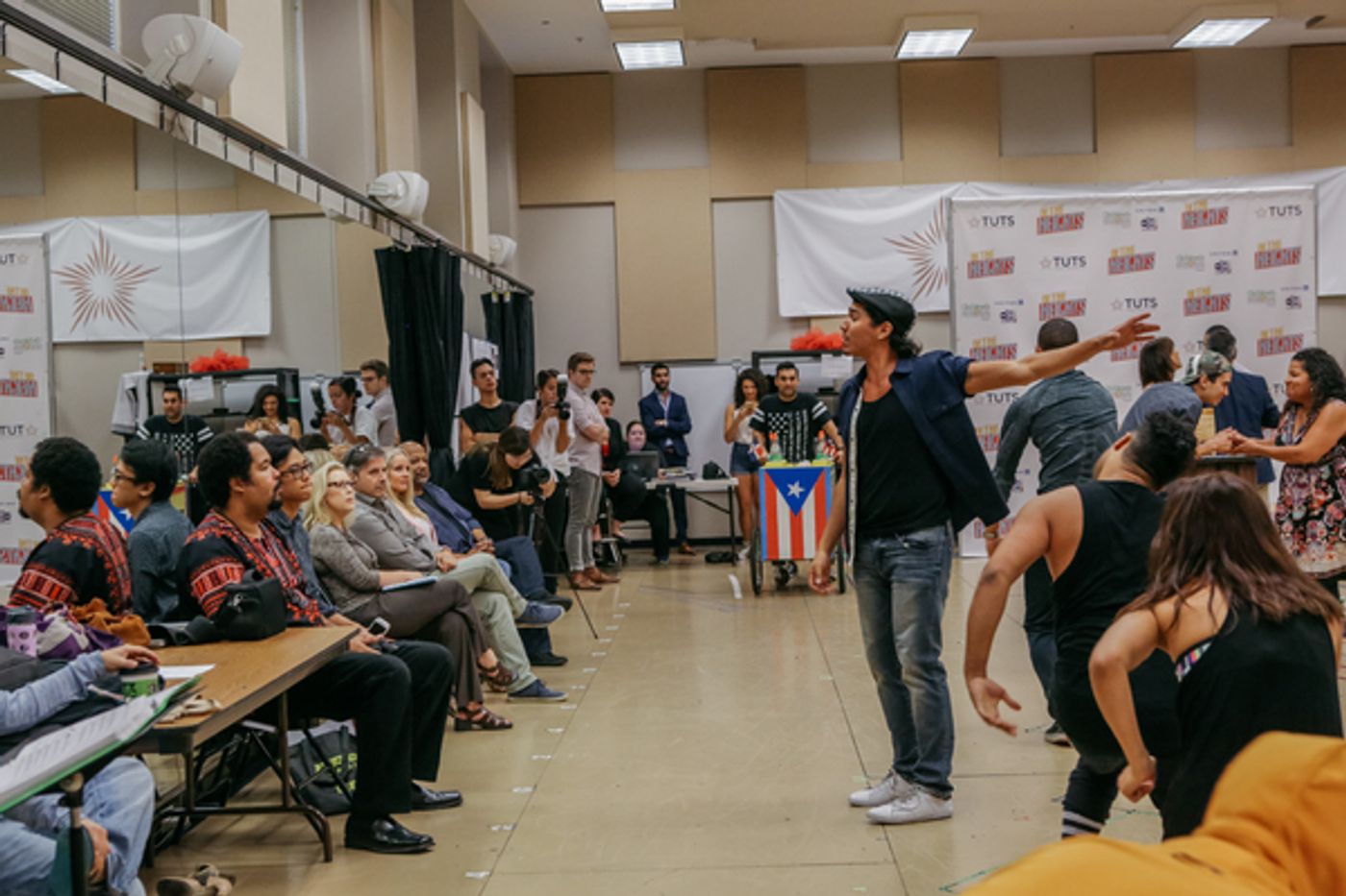 Photo Flash: In Rehearsal for Starry IN THE HEIGHTS at Theatre Under The Stars Image