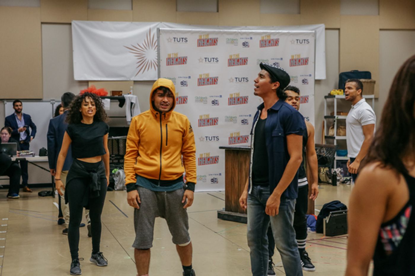 Photo Flash: In Rehearsal for Starry IN THE HEIGHTS at Theatre Under The Stars Image