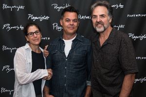 Anne Kauffman, Adam Brock and Tim Sanford Photo