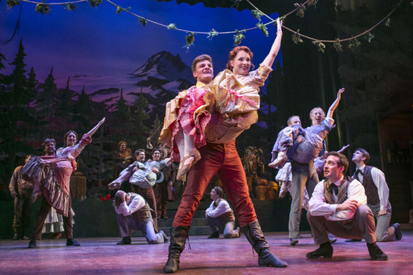 Photo Flash: First Look at SEVEN BRIDES FOR SEVEN BROTHERS at Ogunquit Playhouse  Image