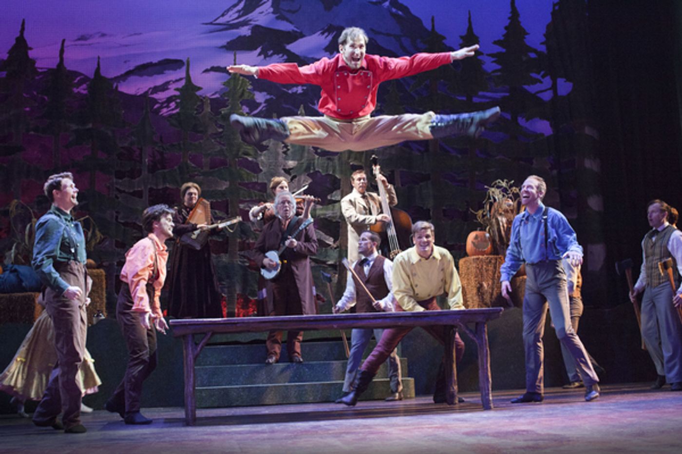 Photo Flash: First Look at SEVEN BRIDES FOR SEVEN BROTHERS at Ogunquit Playhouse  Image