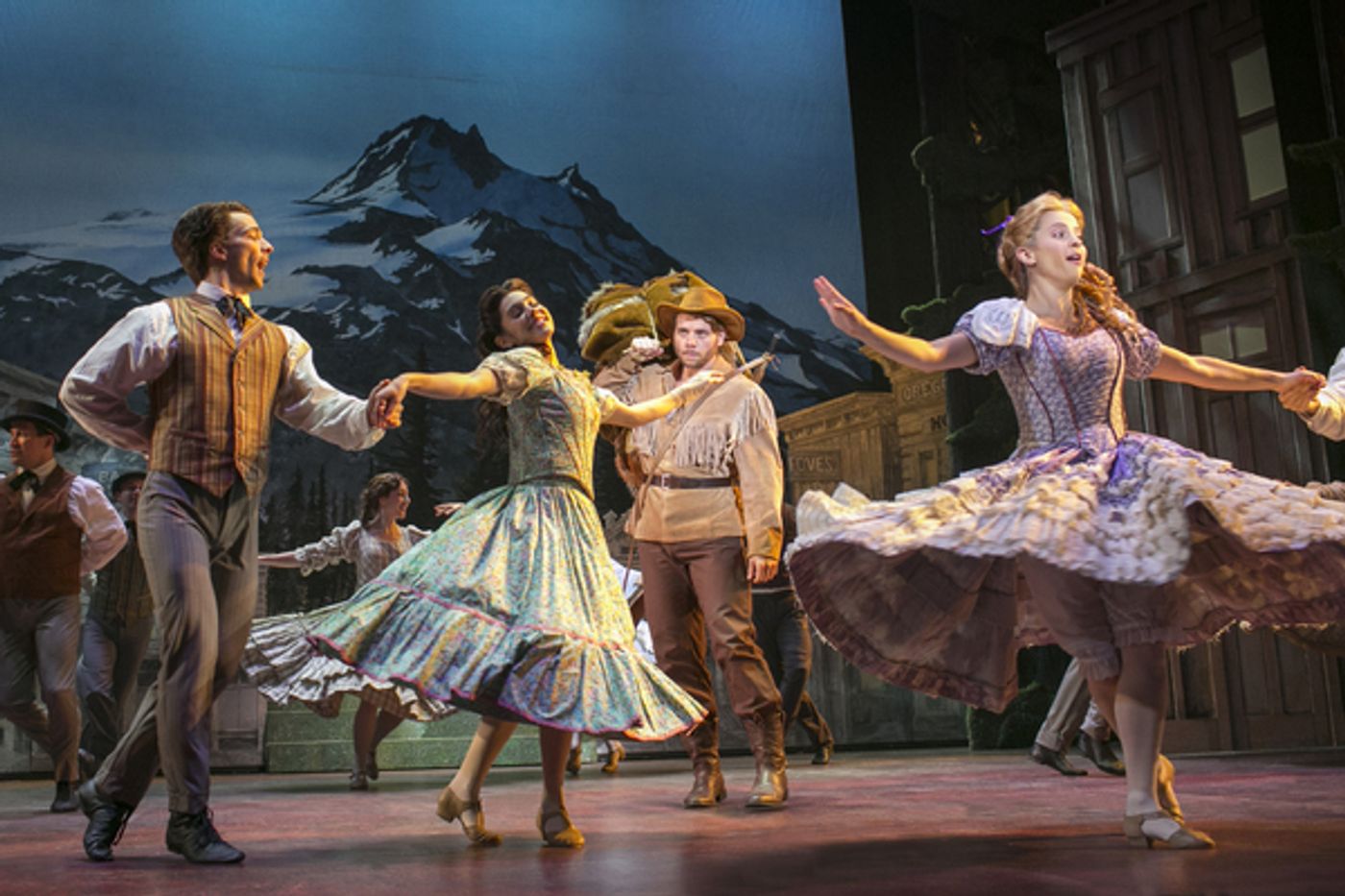 Photo Flash: First Look at SEVEN BRIDES FOR SEVEN BROTHERS at Ogunquit Playhouse  Image