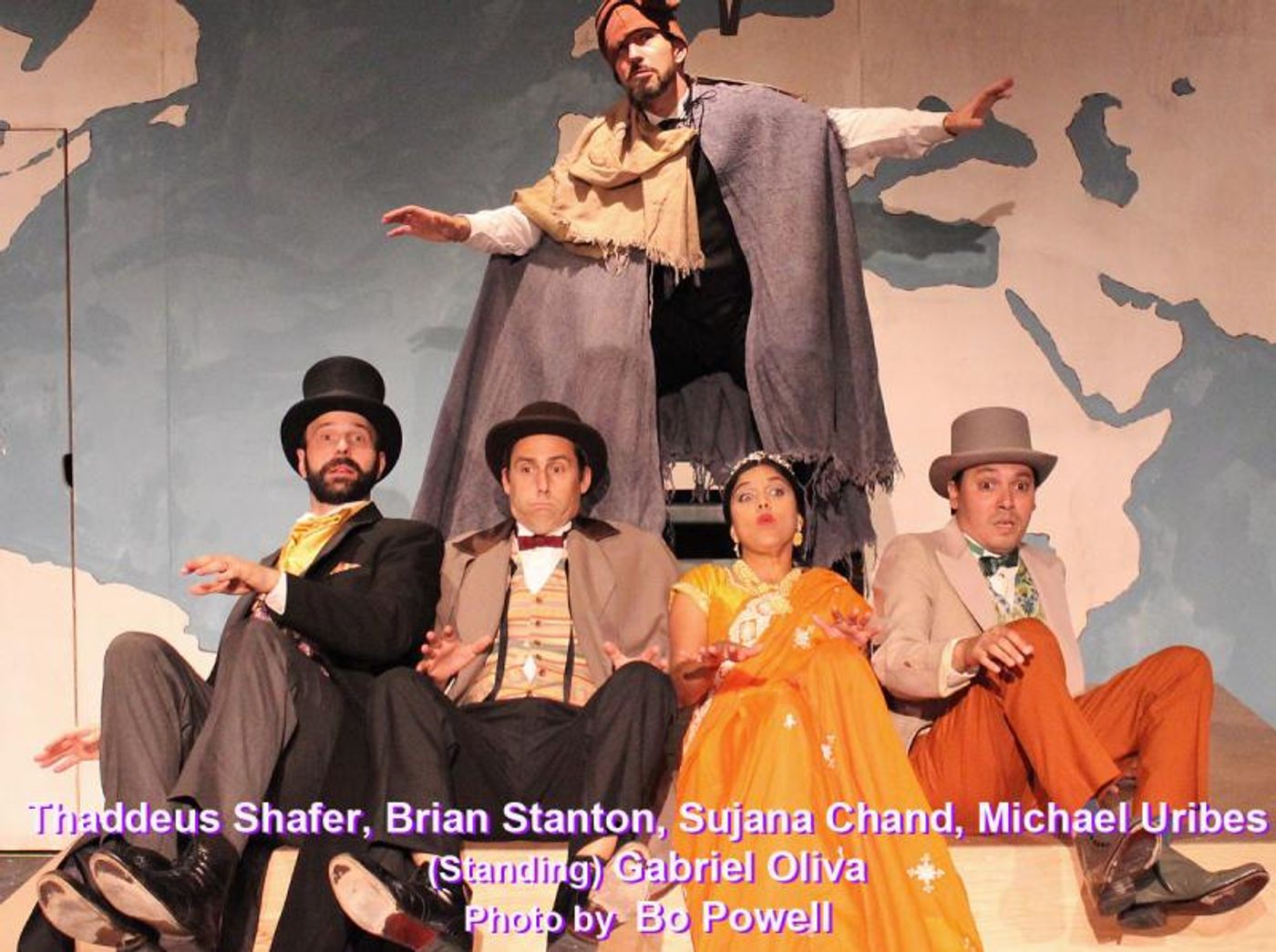 Review: AROUND THE WORLD IN 80 DAYS  - Non-Stop Hi-jinks With Some Very Entertaining Bits  Image