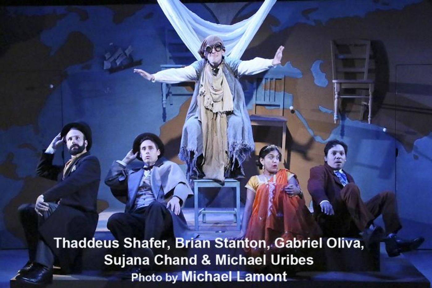 Review: AROUND THE WORLD IN 80 DAYS  - Non-Stop Hi-jinks With Some Very Entertaining Bits  Image