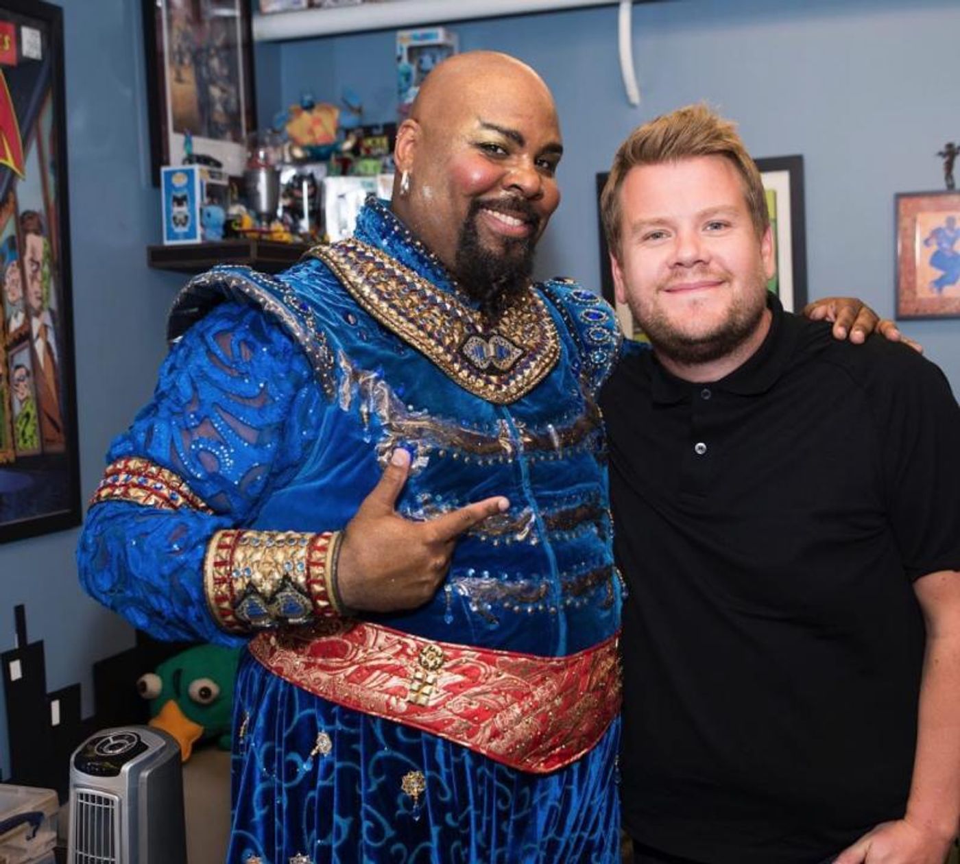 They Ain't Never Had a Friend Like James: Corden Makes Cameo Appearance in Aladdin!  Image