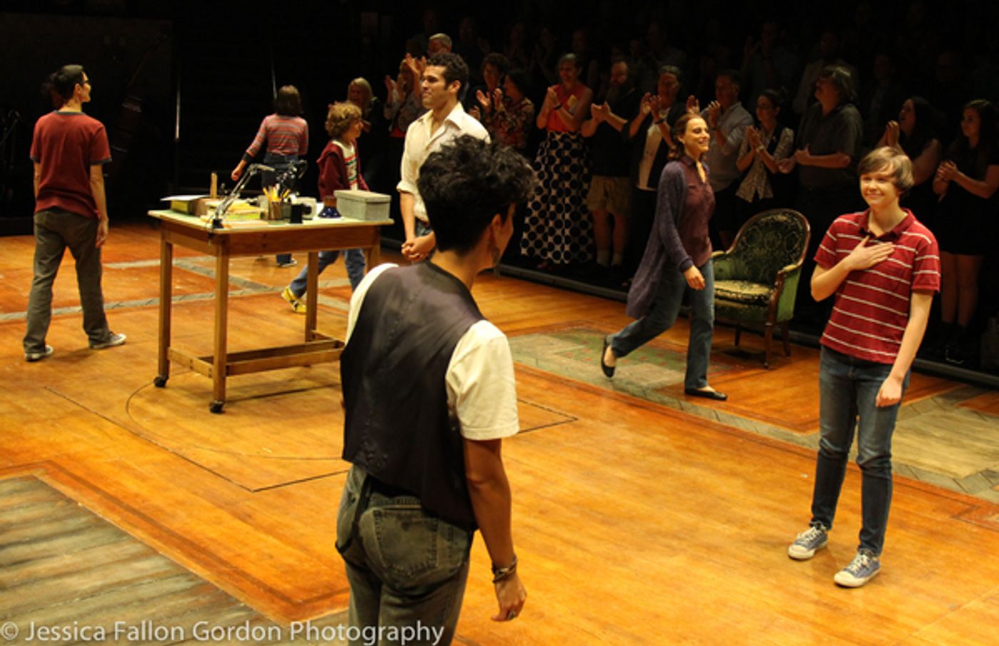 Photo Coverage: FUN HOME Closes on Broadway with Emotional Final Curtain Call Image