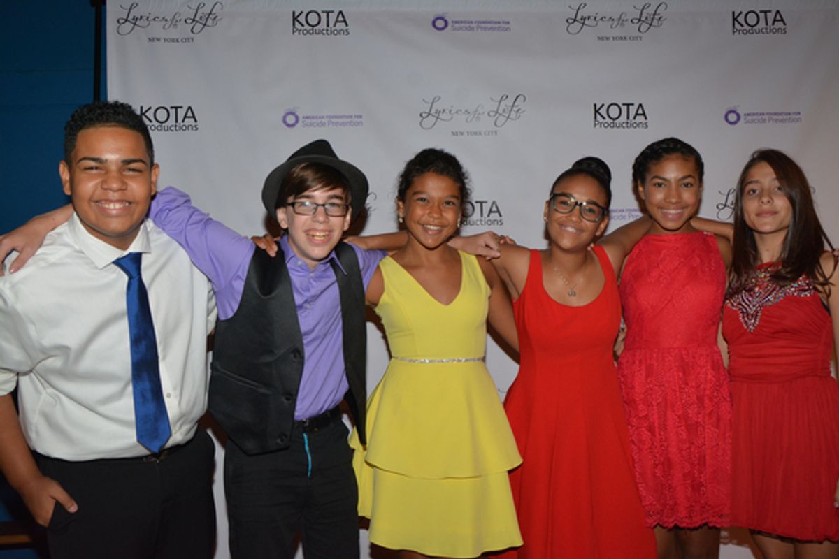 Danny Pena, Josiah Jacoby, Nicole Wildy, Sumaya Bouhbal, Madison Zamor and Raquel Wallace at 