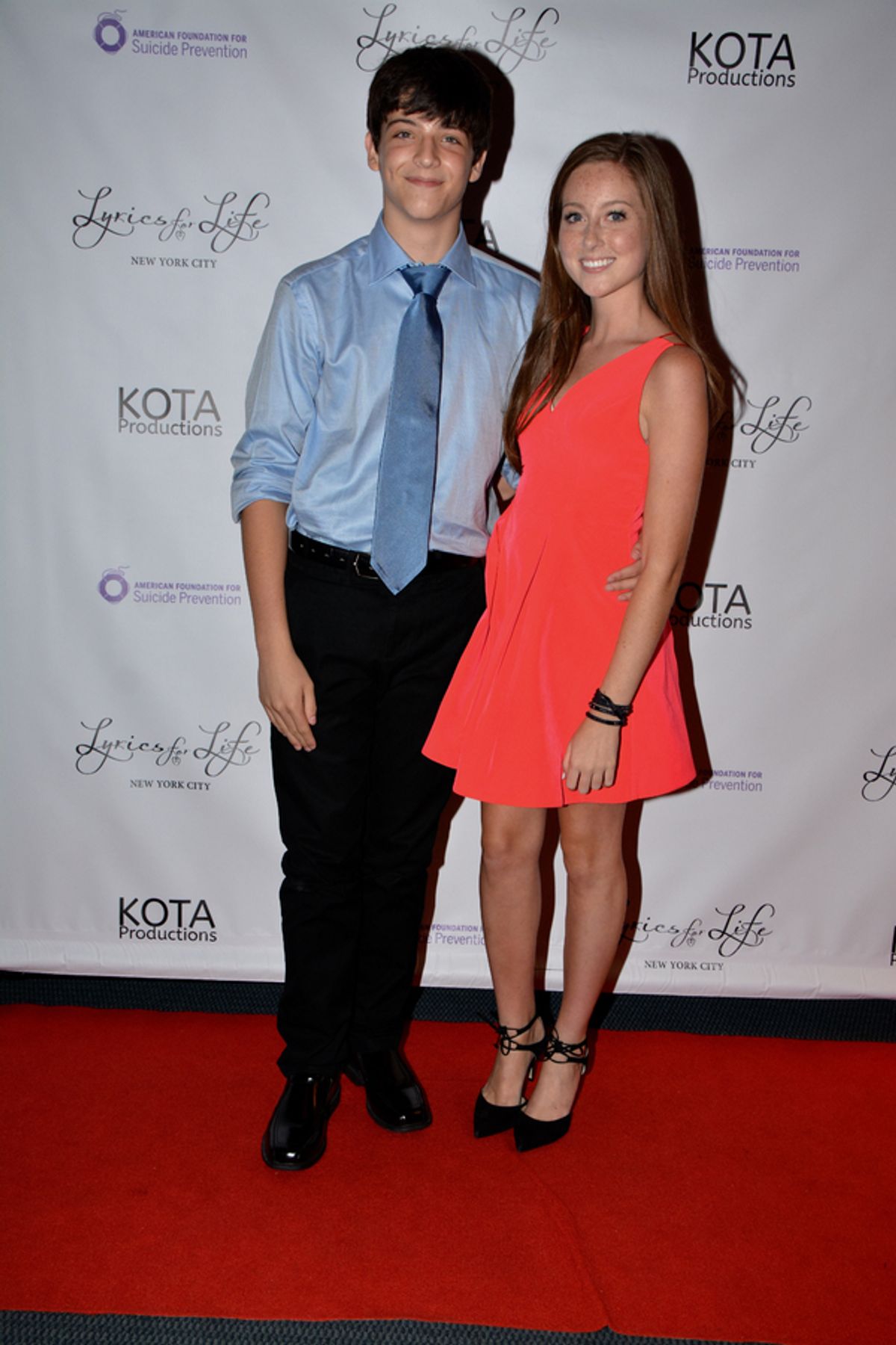 Grant Albright and Haley Lanzoni at 