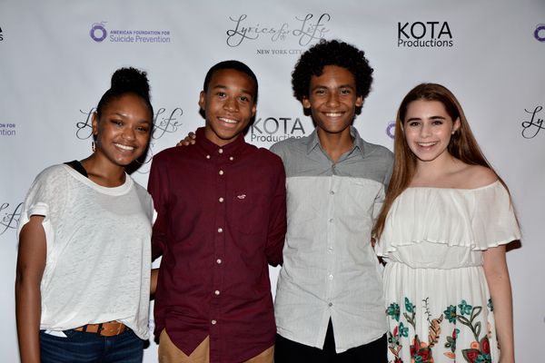 Eden Duncan-Smith, Chris Sumpter, Luka Kain and Rachel Resheff Photo
