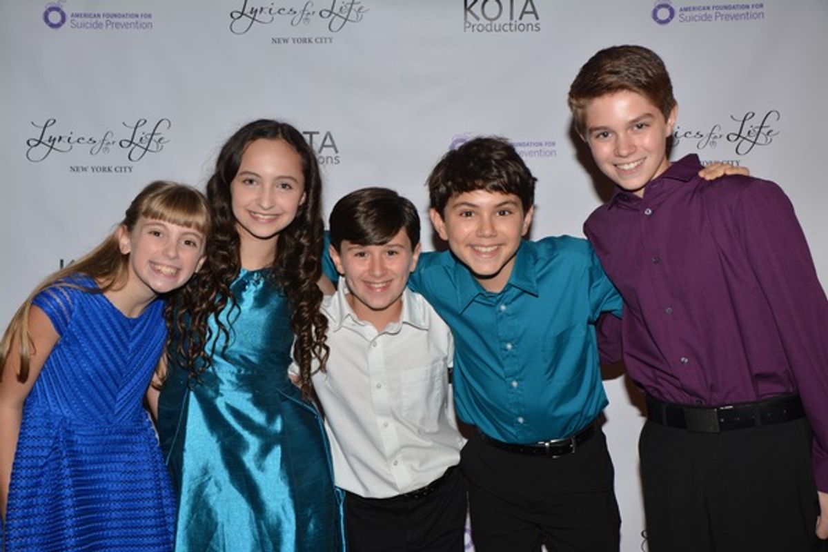 Iris Davies, Ashley Brooke, Austin Levine, Ben Krieger and Jeremy Lanuti at 