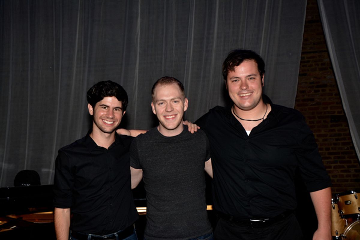 Sinai Tabak, David White and Tom Jorgensen at 