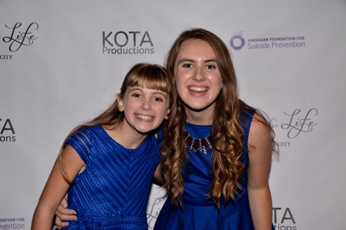 Iris Davies and Alex-Renee Davies at 