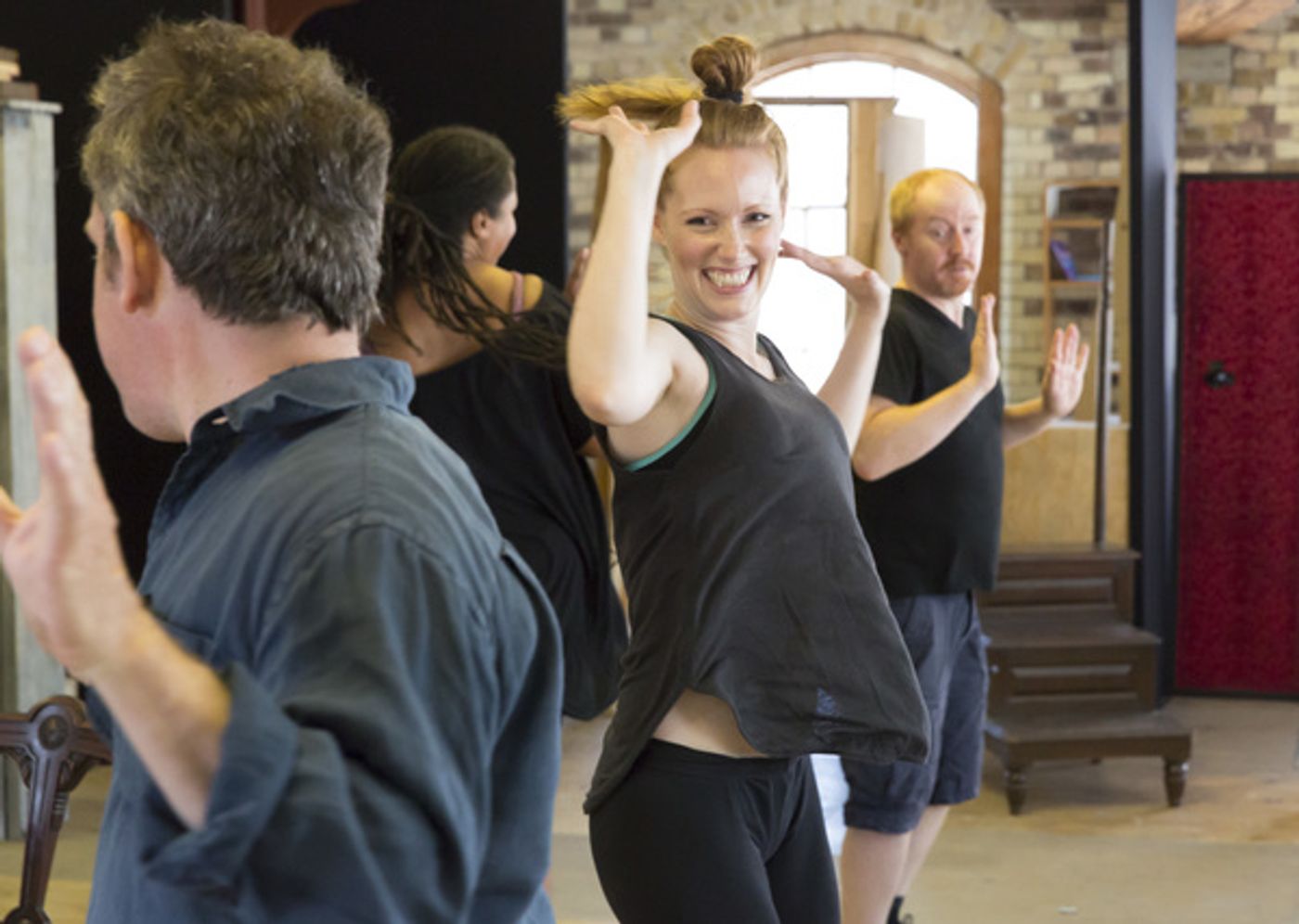 Photo Flash: In Rehearsal with TRAVESTIES  Image