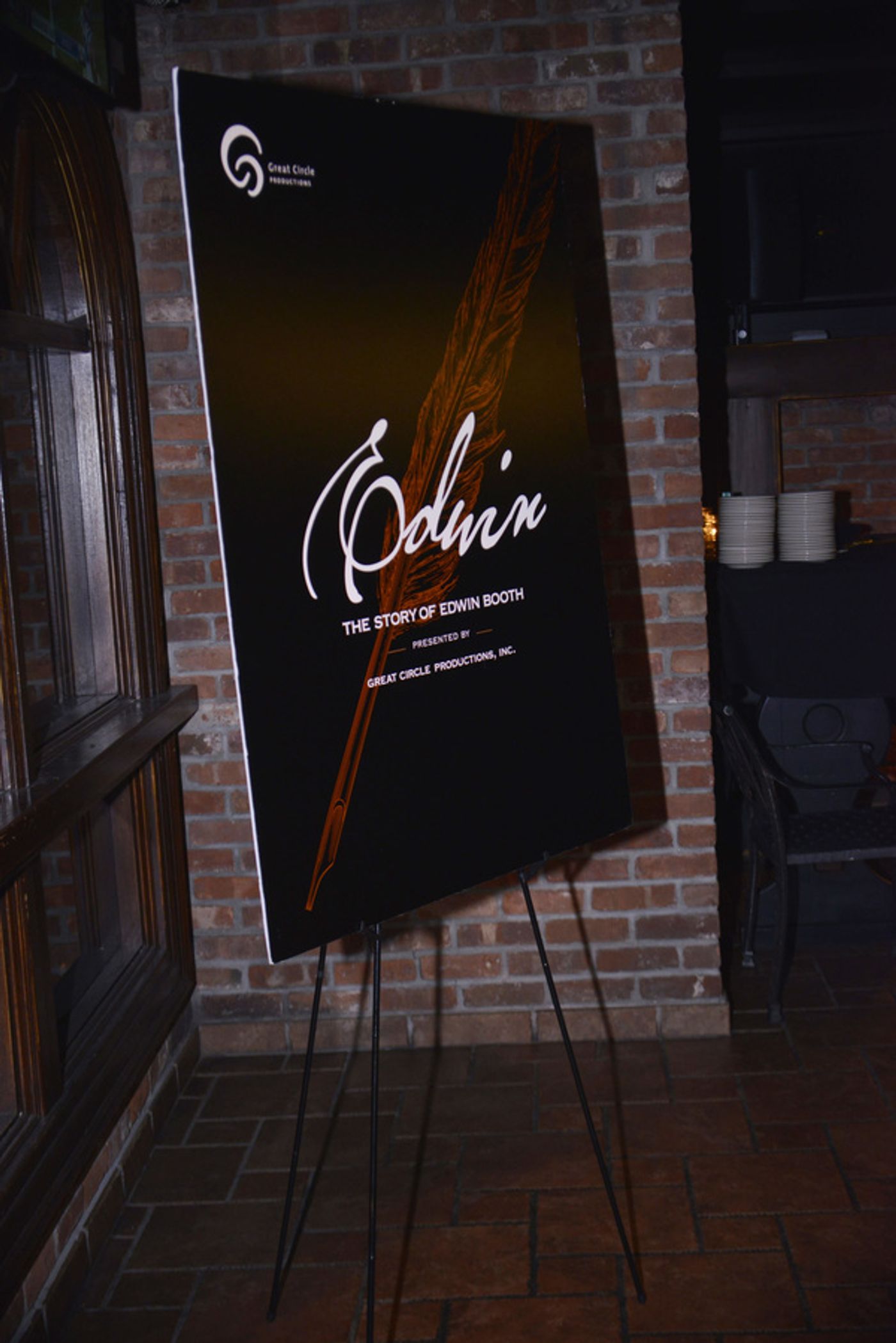 Photo Flash: EDWIN, THE STORY OF EDWIN BOOTH Celebrates Opening Night Off-Broadway  Image