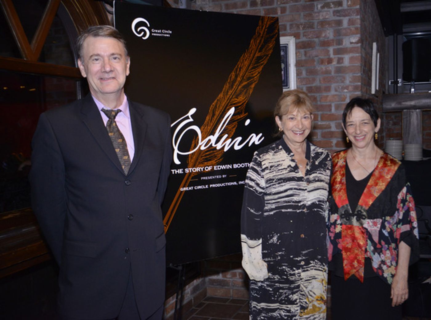 Photo Flash: EDWIN, THE STORY OF EDWIN BOOTH Celebrates Opening Night Off-Broadway  Image