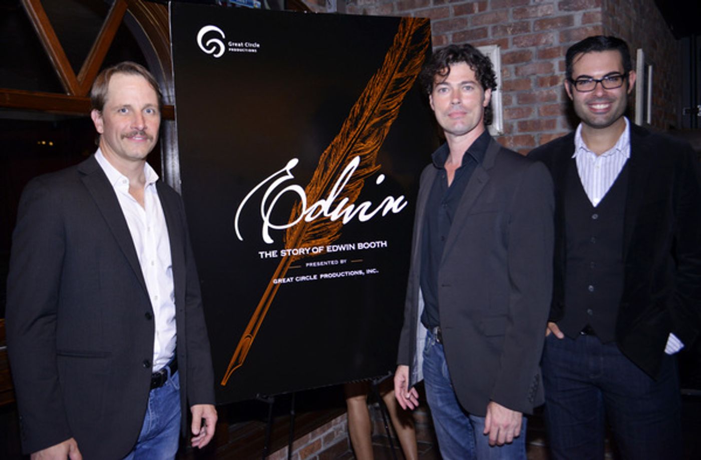 Photo Flash: EDWIN, THE STORY OF EDWIN BOOTH Celebrates Opening Night Off-Broadway  Image