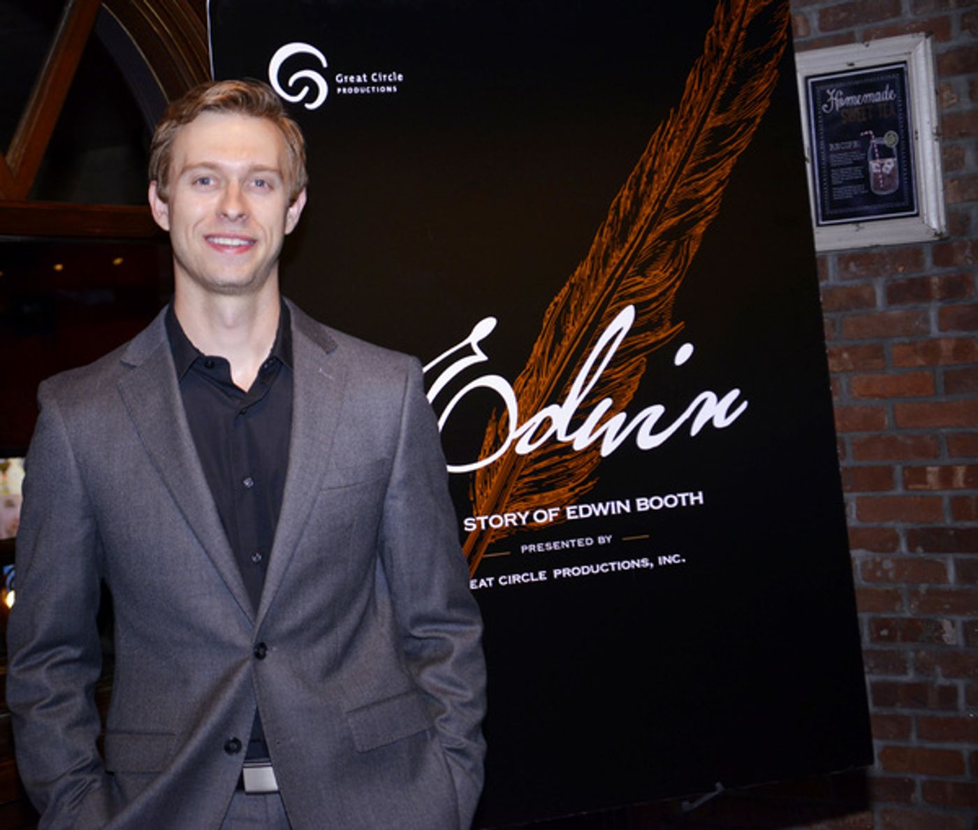 Photo Flash: EDWIN, THE STORY OF EDWIN BOOTH Celebrates Opening Night Off-Broadway  Image