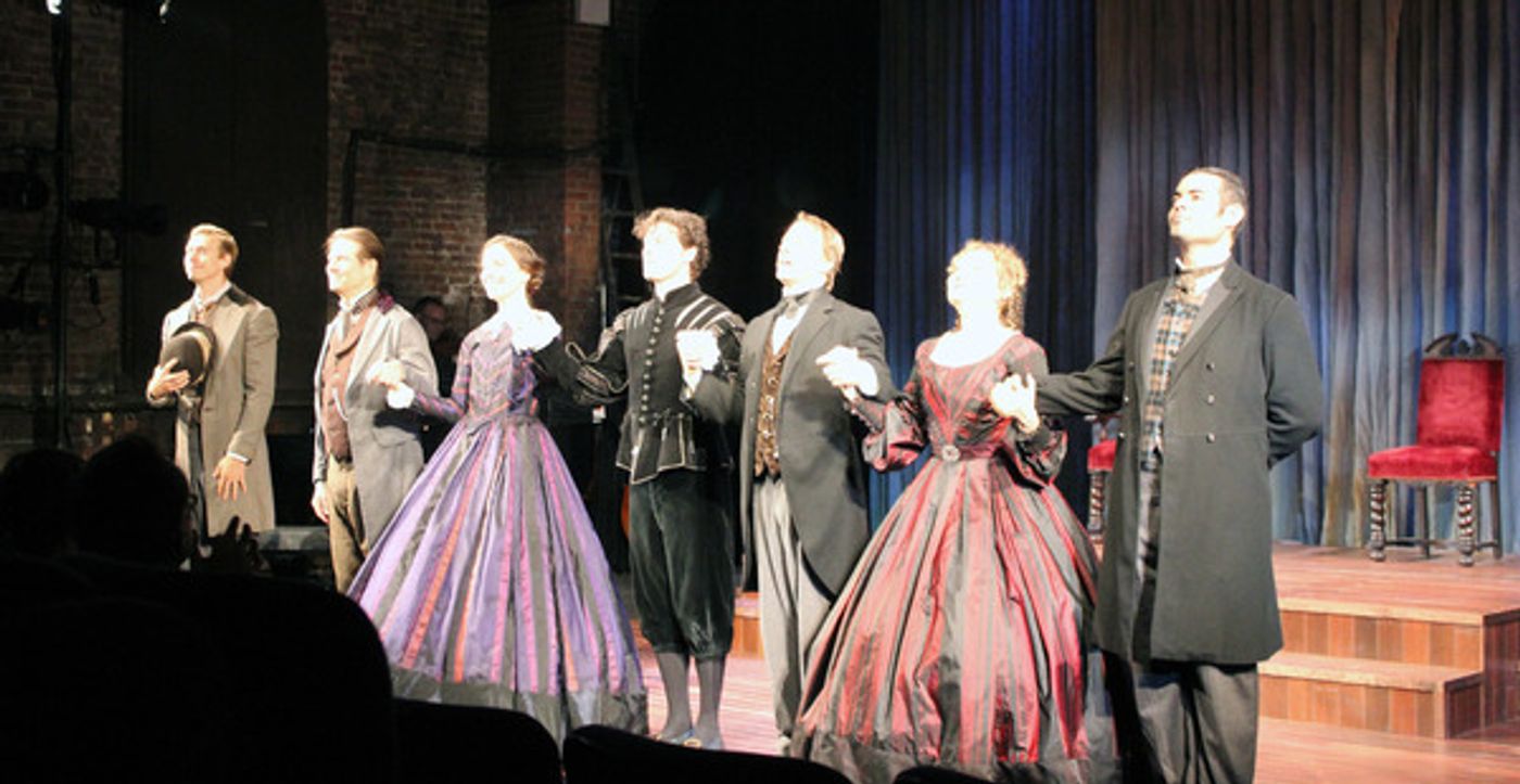 Photo Flash: EDWIN, THE STORY OF EDWIN BOOTH Celebrates Opening Night Off-Broadway  Image