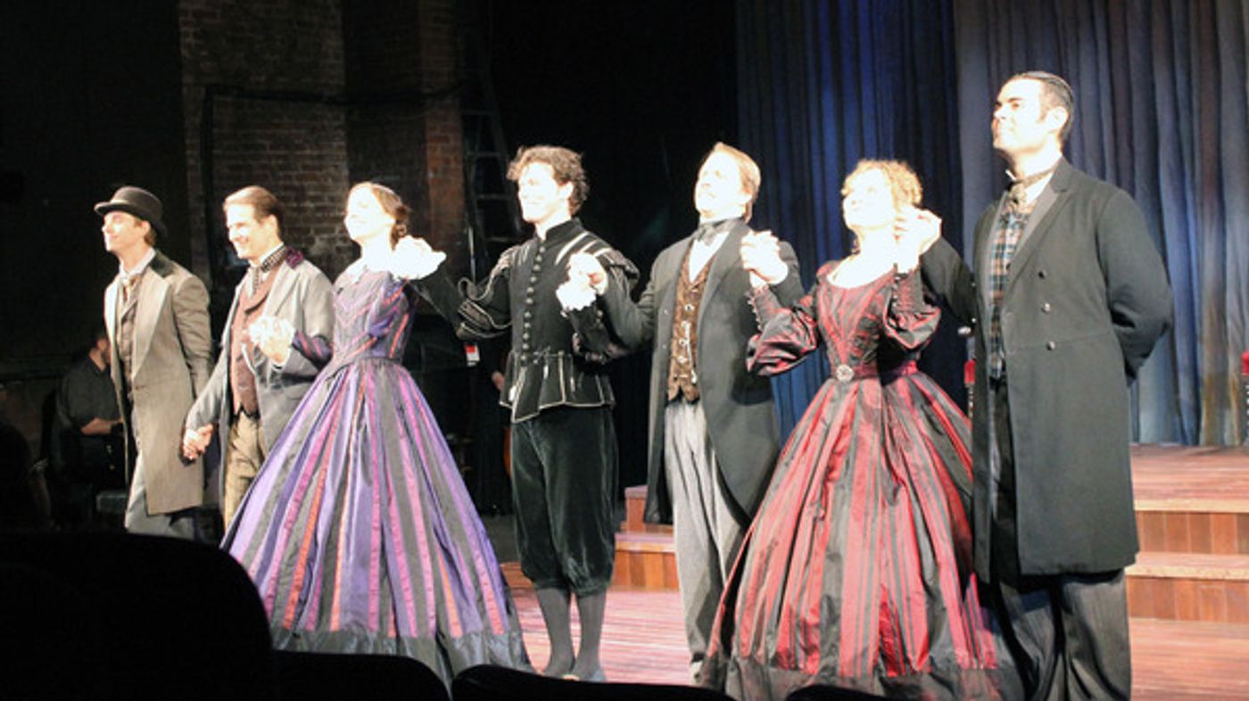 Photo Flash: EDWIN, THE STORY OF EDWIN BOOTH Celebrates Opening Night Off-Broadway  Image