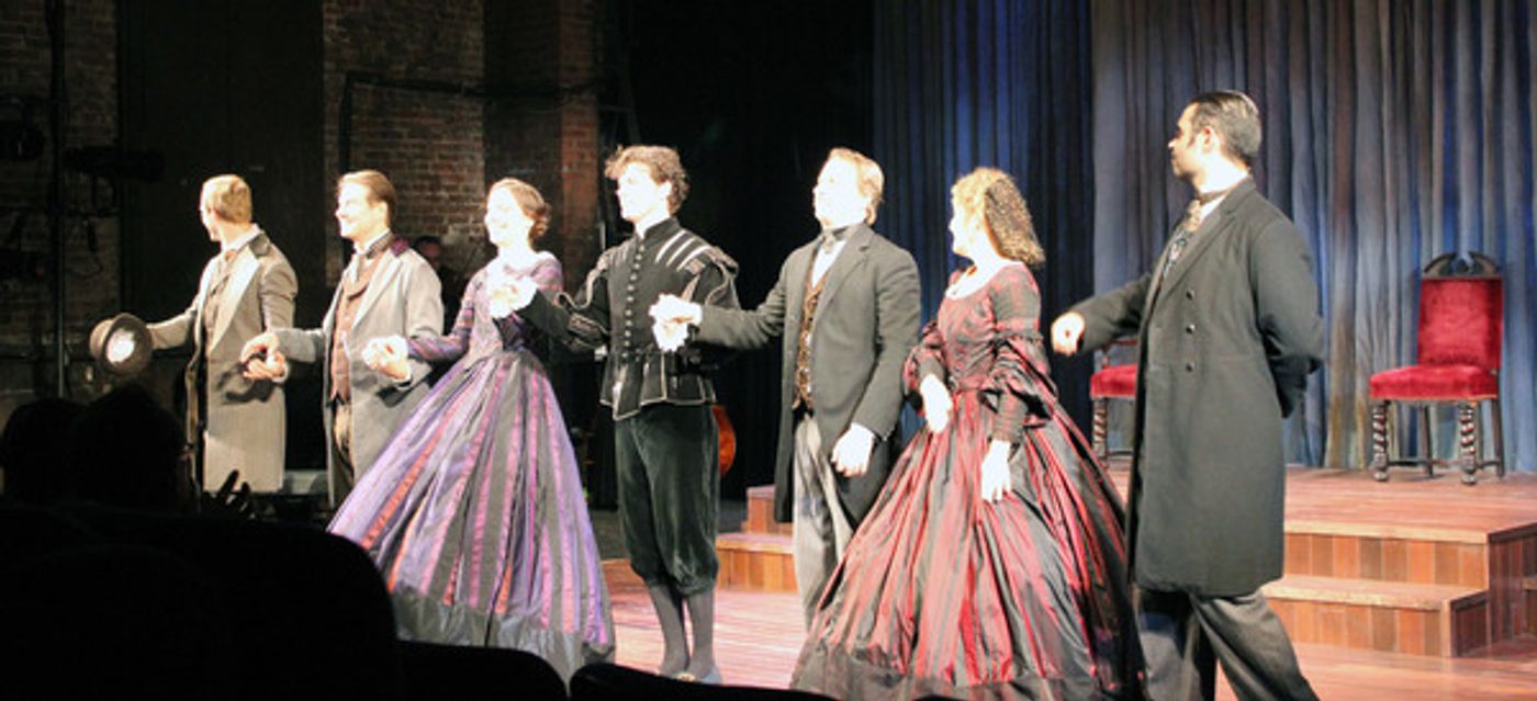 Photo Flash: EDWIN, THE STORY OF EDWIN BOOTH Celebrates Opening Night Off-Broadway  Image