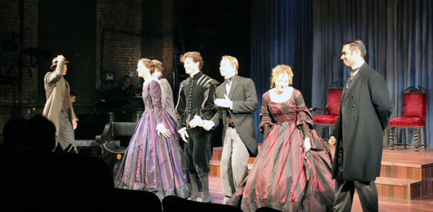 Photo Flash: EDWIN, THE STORY OF EDWIN BOOTH Celebrates Opening Night Off-Broadway  Image