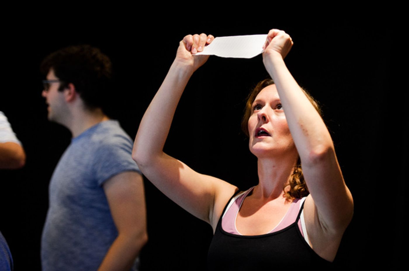 Photo Flash: In Rehearsal for the UK Premiere of ADDING MACHINE: A MUSICAL  Image