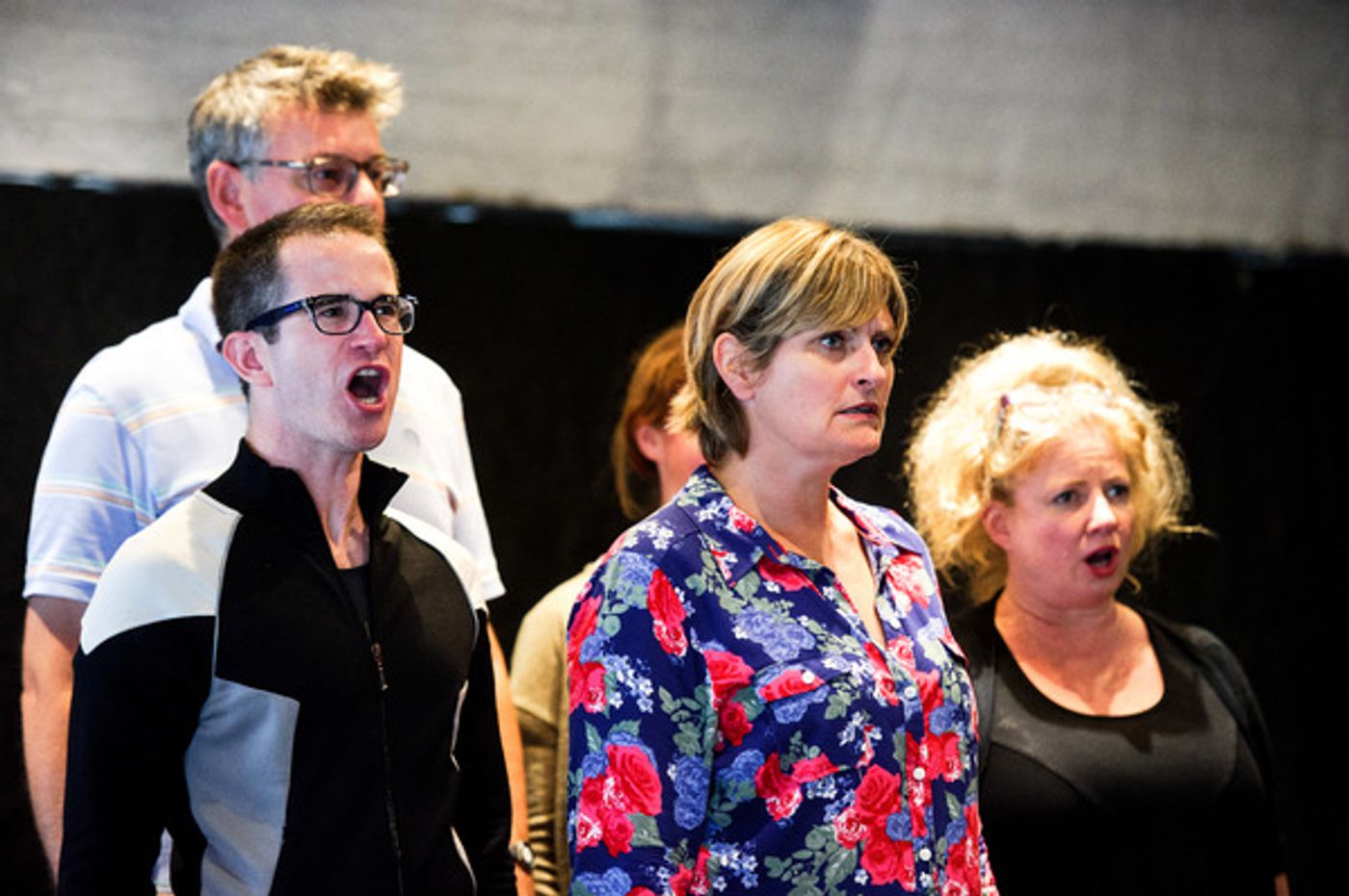 Photo Flash: In Rehearsal for the UK Premiere of ADDING MACHINE: A MUSICAL  Image