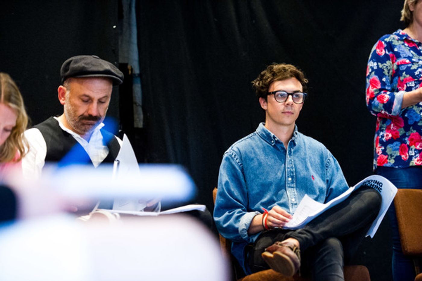 Photo Flash: In Rehearsal for the UK Premiere of ADDING MACHINE: A MUSICAL  Image