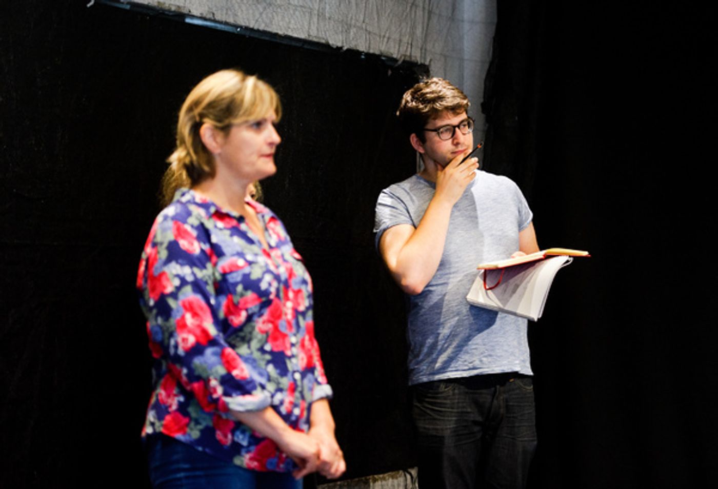 Photo Flash: In Rehearsal for the UK Premiere of ADDING MACHINE: A MUSICAL  Image