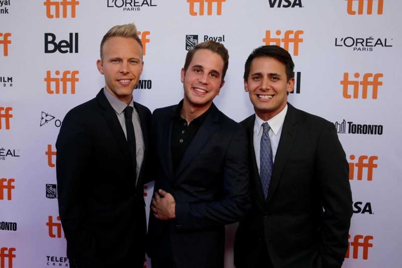 Photo Flash: Justin Paul, Benj Pasek & Ben Platt Attend LA LA LAND Premiere at TIFF  Image