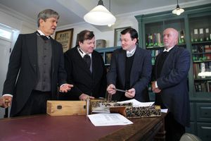 Philip Reischick, Dennis McGuire, Kevin Palardy and Dan Hickey Photo