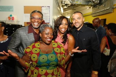 Keith David, Lillias White and Dawnn Lewis and Jesse Williams Photo