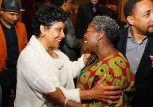 Director Phylicia Rashad and cast member Lillias White Photo