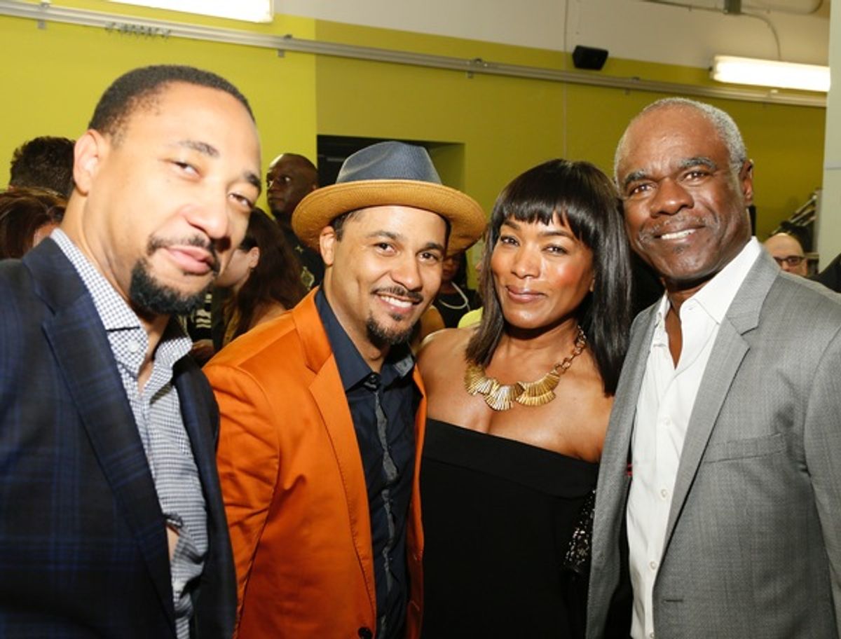 Damon Gupton, Jason Dirden, Angela Bassett and Glynn Turman at 