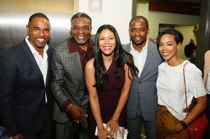 Jason George, Keith David and Merle Dandridge, Dule Hill and Jazmyn Simon Photo