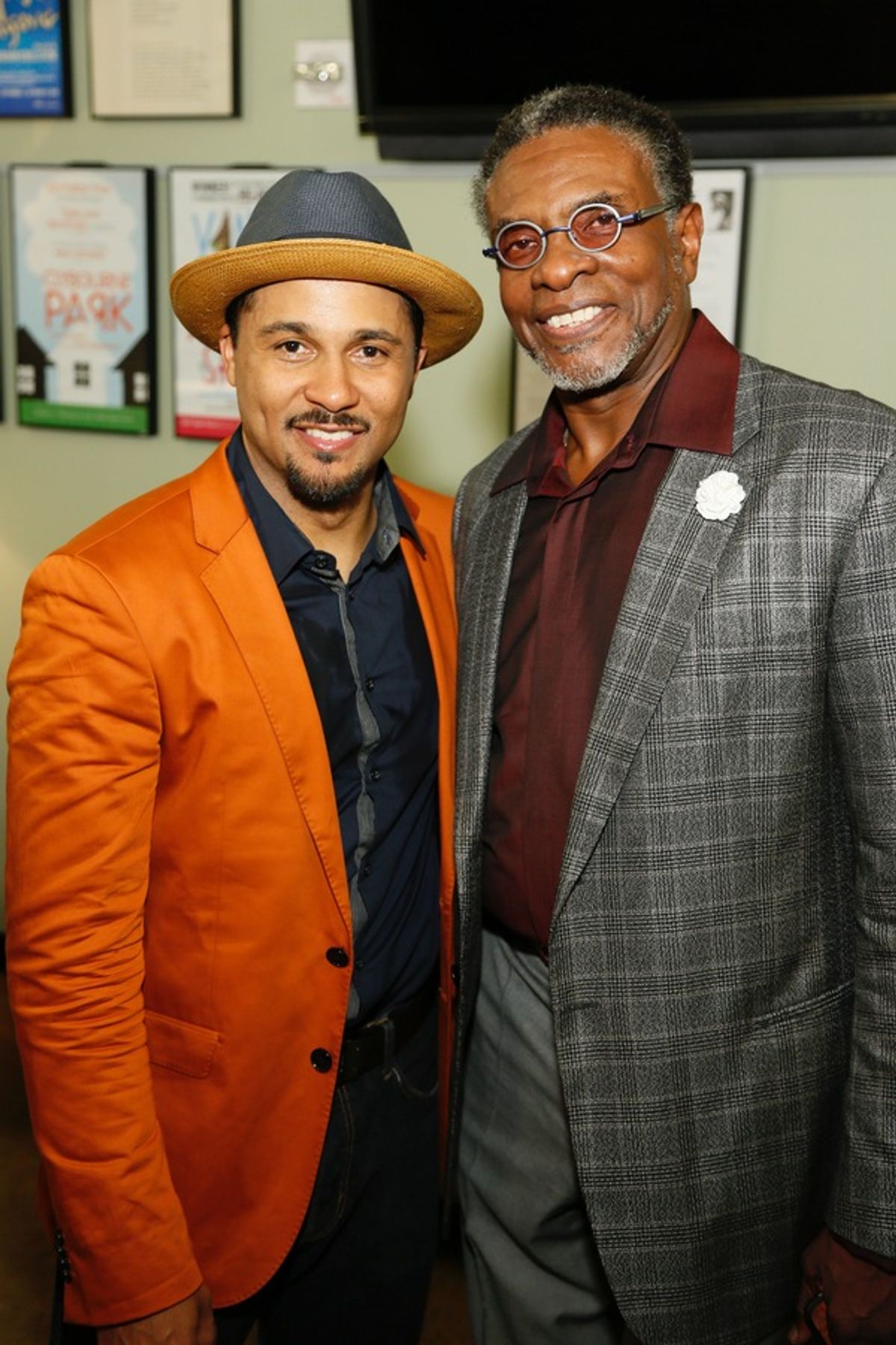 Jason Dirden and Keith David at 